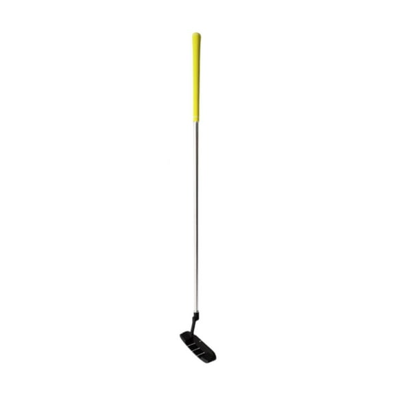 Vsenkes Golf Putter Adults Comfortable for Right Handed Golfers for Yard Travel Lawn Yellow