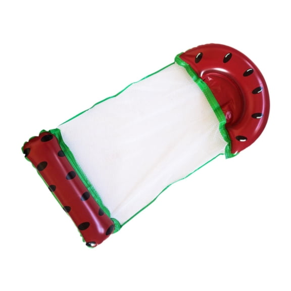 Vsenkes Inflatable Pool Float Hammock Water Hammock Lounge for Vacation Relax Summer Watermelon