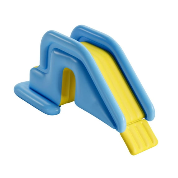 Vsenkes Inflatable Swimming Water Slide for Kids PVC Accessories for Backyard Indoor Light Blue