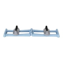 Vsenkes Leg Exercise Equipment Foldable Inner Thigh Strength Exerciser for Home Yoga Blue