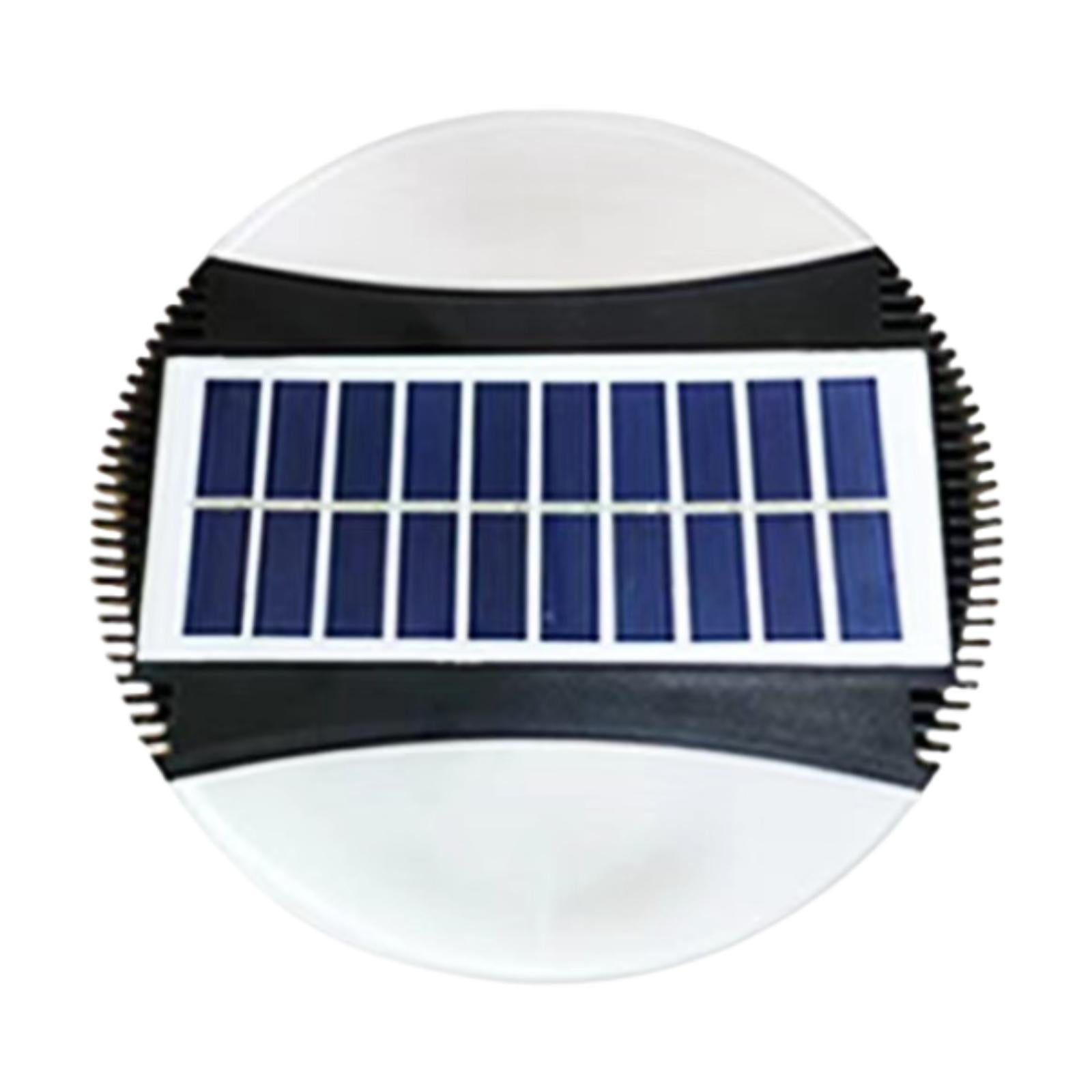 Vsenkes Moons Wall Light Versatile Solar Courtyard Light for Kitchen Home Living Room Round