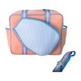 thumbnail image 1 of Vsenkes Pickleball Bag Large Capacity Racket Bag Bag for Women Men Pink and Blue, 1 of 9