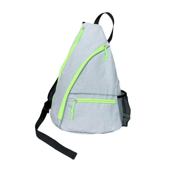 Vsenkes Pickleball Bag Multifunction Pickleball Backpack for Ladies Men Women Travel light gray
