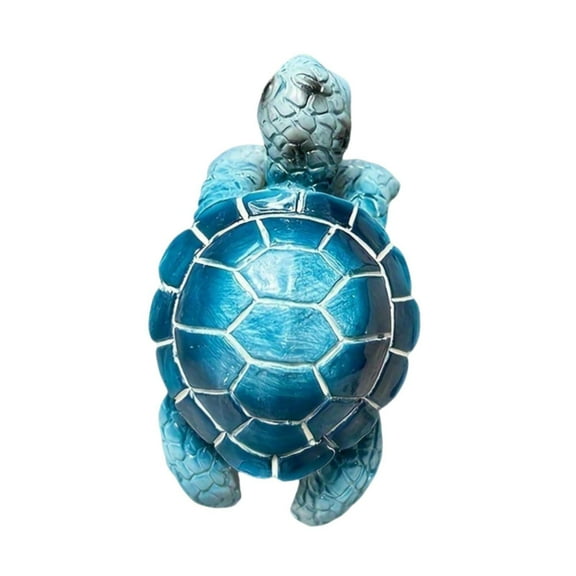 Vsenkes Plant Pot Hanger Decorative Resin Hanging Statue Hugger for House Lawn Patio blue