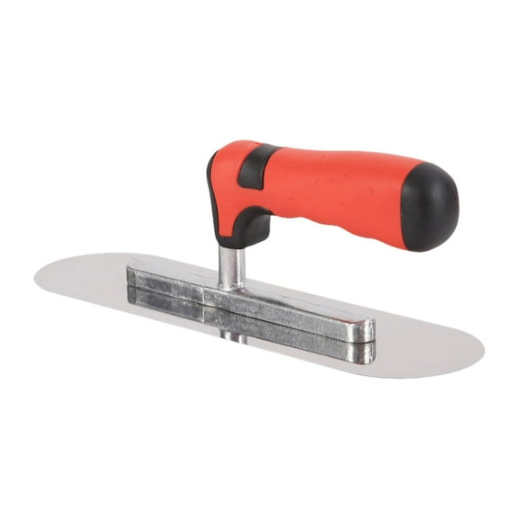 Vsenkes Plastering Trowel Concrete Finishing Trowel for Scraping Grouting Plastering 7.5x25.5x9.5cm