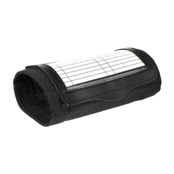 Vsenkes Playbook Wristband Bracer Wrist Band for Match Baseball Softball Signs Black
