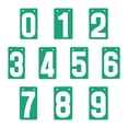 thumbnail image 1 of Vsenkes Score Keeper Numbers 0-9 Flip Number Cards for Tennis Ball Football Baseball green, 1 of 9