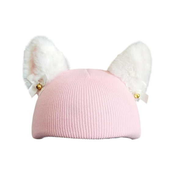 Vsenkes Ski Helmet Cover Gift Multifunction Snowboarding and Skiing Helmet Accessory Pink Ear