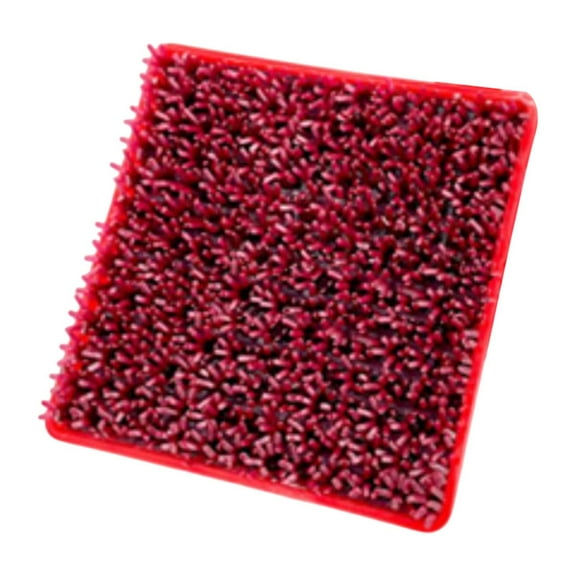 Vsenkes Stipple Brush Texture Brush Drywall and Ceiling Finishing Microcement Home Improvement Plastering DIY Brush Stippling Tool Square Hard