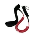 thumbnail image 1 of Vsenkes Surfboard Leash Surfboard Waist Rope Waist Strap Wrist Strap Stand Up Paddles Leash Board Ankle Strap for Paddleboard Surf red, 1 of 9