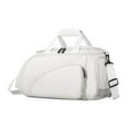 thumbnail image 1 of Vsenkes Table Tennis Training Bag Racket Holder Crossbody Tote White, 1 of 9