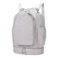 thumbnail image 1 of Vsenkes Tennis Backpack Decor Racket Shoulder Bag for Outdoor Activities Camping Gym Grey, 1 of 9