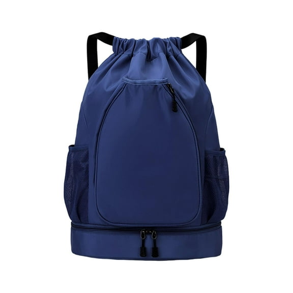 Vsenkes Tennis Backpack Large Capacity Portable Racquet Carrying Bag Sports Backpack Blue