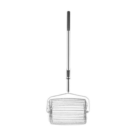 Vsenkes Tennis Ball Collector No Bending over Sturdy Pickup Professional Ball Picker hold about 30 balls