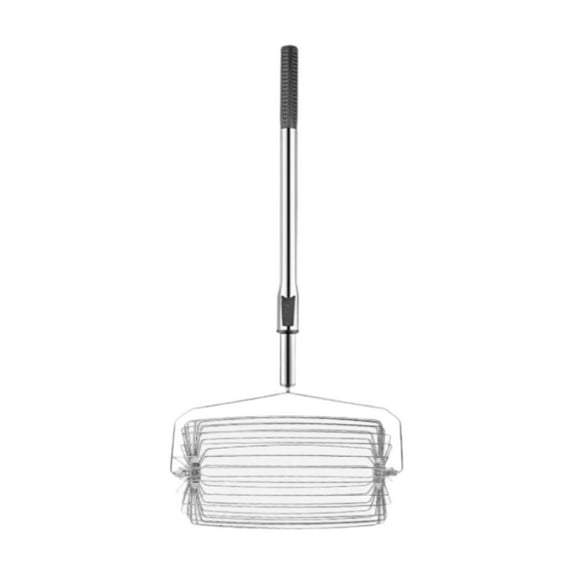 Vsenkes Tennis Ball Collector No Bending over Sturdy Pickup Professional Ball Picker hold about 60 balls