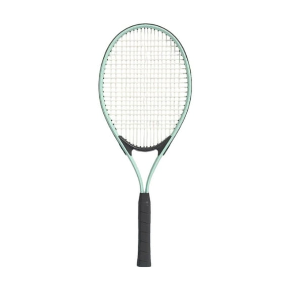 Vsenkes Tennis Racket High Strength Nylon Strings Portable Comfortable Tennis Equipment Green