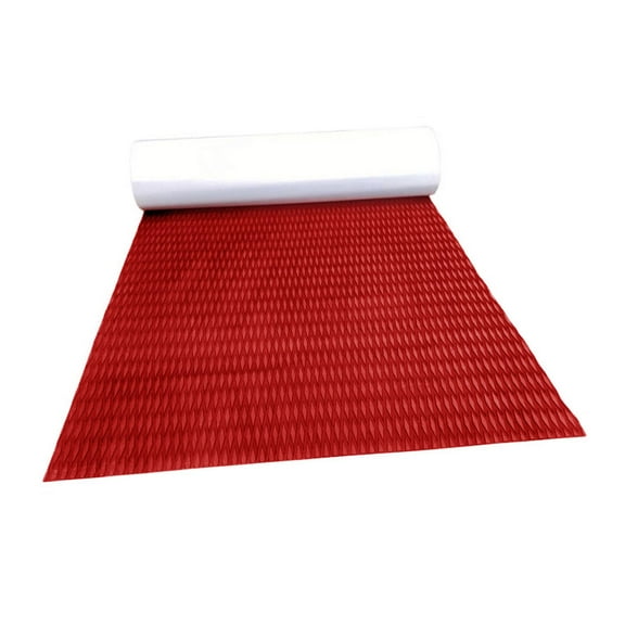Vsenkes Traction Pad Non Slip Self Adhesive Deck Grip Pad for Garden Skimboard Kayak red