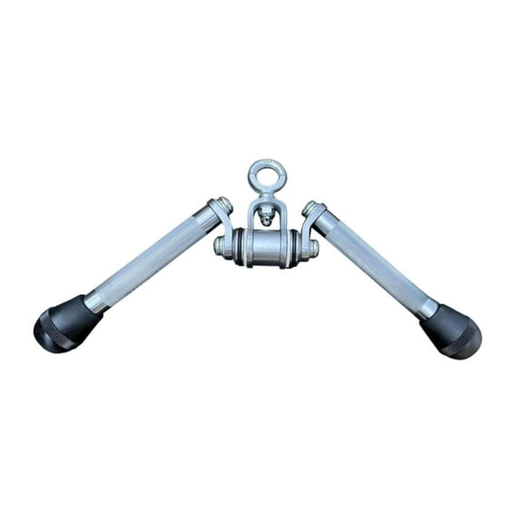 Vsenkes Tricep Press Down Bar Steel Tricep V Bar for Body Building Strength Training