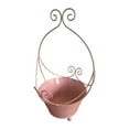 thumbnail image 1 of Vsenkes Vintage Rustic Metal Wall Planter Nordic Plant Holder for Wall Country Decor Pink, 1 of 9