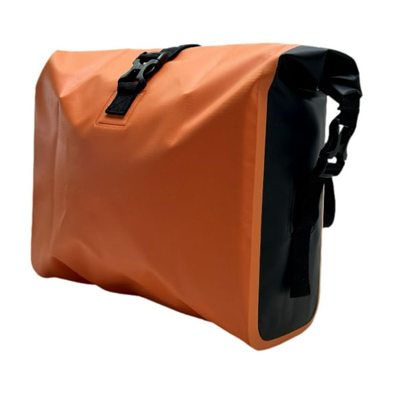 Vsenkes Waterproof Bike Pannier Saddle Bag for Commute Mountain Road Bike Commuting orange