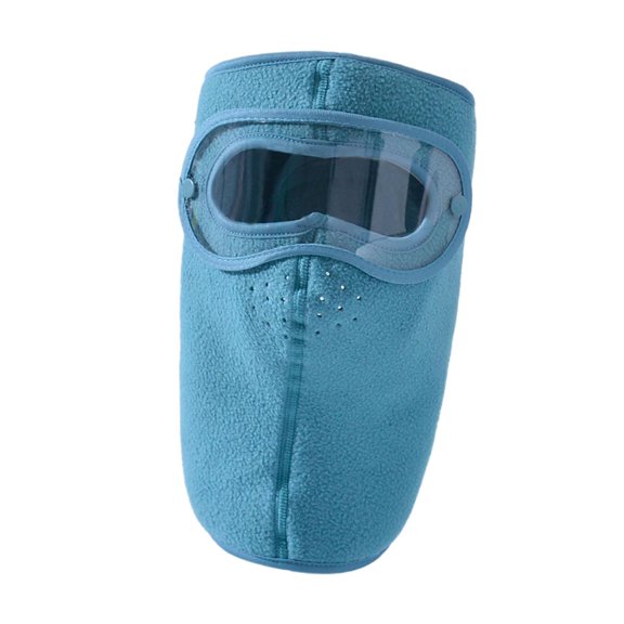 Vsenkes Winter Full Face Men Women Reusable Headgear for Running Hiking Camping Blue