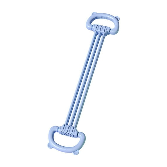 Vsenkes Workout Resistance Band Lightweight for Woman Adjustable Travel Elastic Band Blue