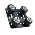 thumbnail image 1 of NIAIZEK Black Gantry Plate Set 2.5 Inch Square Aluminum, 1 Set for CNC and 3D Printer Assembly, 1 of 5