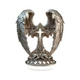 thumbnail image 1 of Vsontor 8 Inch Angel Wing Cross Tabletop Decor - Acrylic Cross-Shaped Christian Home Accent With Stand, Elegant Decoration For Easter, Table, Desk, Wall | Inspirational Gift Gray 8Inch, 1 of 6