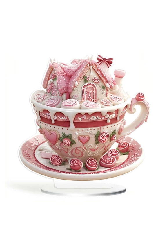 Cupcake Valentine'S Day Desktop Decorations Aggrek Wear Decorations B