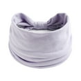 thumbnail image 1 of Vsontor Pure Color Elastic Sports Hairband Wide Version Of Yoga Headband Antiperspirant Sweat Absorption Maca Faucet Headband Bag Waist Hairband J, 1 of 1