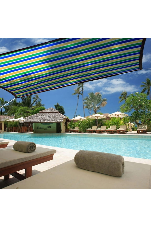 Sunscreen Mesh For Outdoor Use Heat Insulation And Sun-Shading Mesh For Rooftops Multicolor A