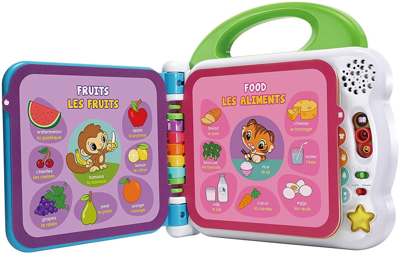 Leapfrog Learning Friends 100 Words Book Bilingual English French