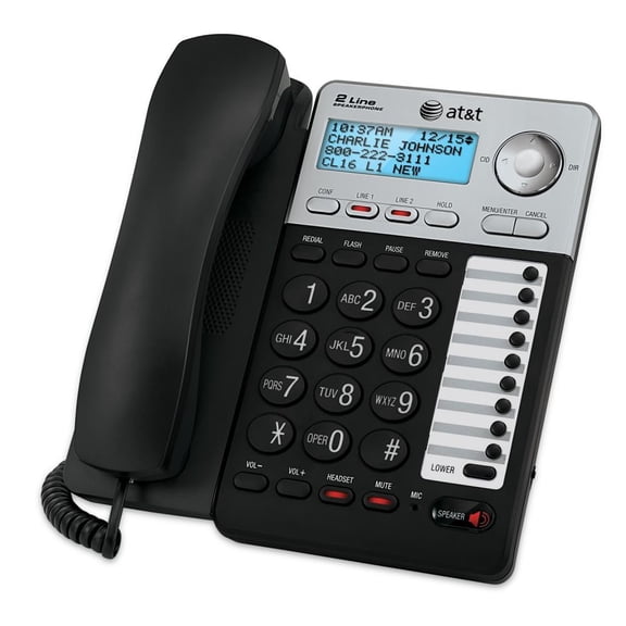 att-ml17929 2-line speakerphone with caller id/cw