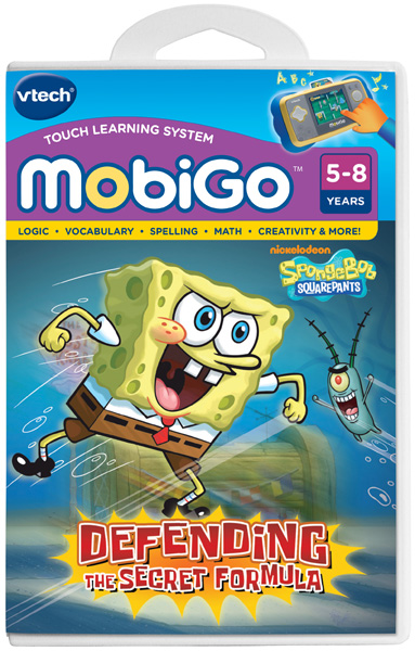Vtech MobiGo Touch Learning System Game - SpongeBob SquarePants - image 1 of 2