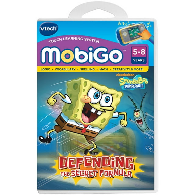 Vtech MobiGo Touch Learning System Game - SpongeBob SquarePants