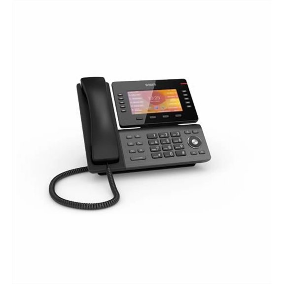 Snom D865 IP Phone - Corded - Corded/Cordless - Bluetooth, Wi-Fi - 5 Multiple Conferencing - Desktop, Wall Mountable, Stand Mountable - Gunmetal Black (80-s110-00)