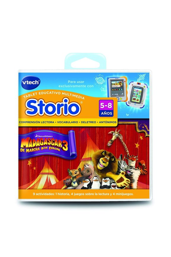 Spanish - Vtech Storio Juego Madagascar 3 - En Espanol