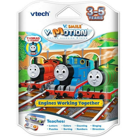 VTech V.Smile V-Motion Smartridge, Thomas and Friends Engines Working Together