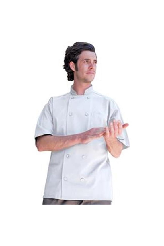 Vtex 0497-0106 Tingo Cloth Covered 10 Button, Black - 2XL