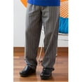 thumbnail image 1 of Vtex 4003-7204 Black & Grey Chevron Stripe Baggy Pant, Large, 1 of 6
