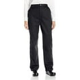 thumbnail image 1 of Vtex 4020-3302 Uncommon Threads Womens Executive Chef Pant, Black & White Pin Stripe - Small, 1 of 6