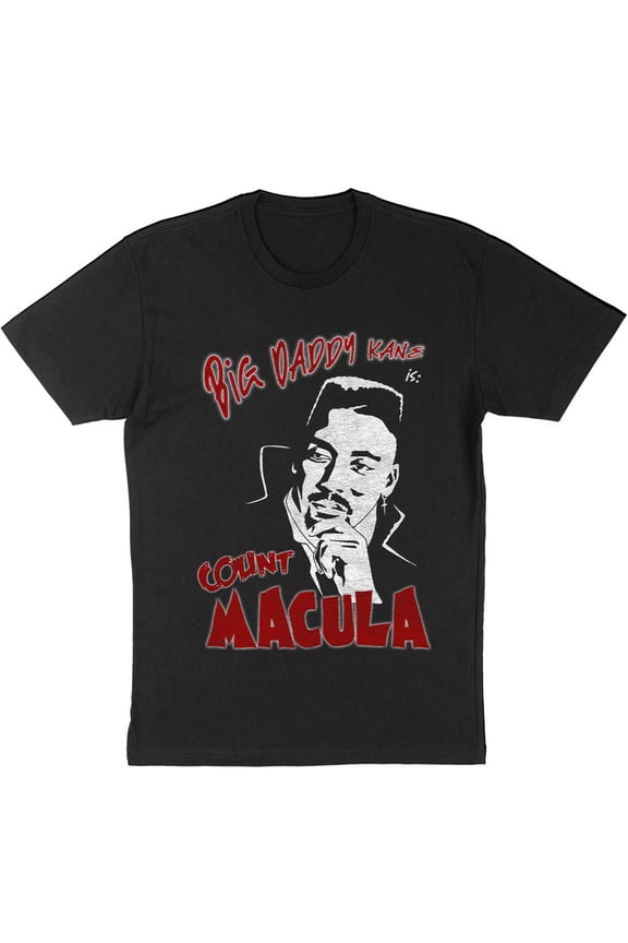 Vtg Big Daddy Kane Count Macula T Shirt For Men Cotton Black Shirt MC695