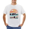 thumbnail image 1 of Vtg City Landscape Men’s Graphic T-shirt Vintage Short Sleeve Sport Tee White L, 1 of 2