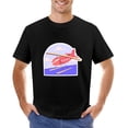 thumbnail image 1 of Vtg City Landscape Men’s T-Shirt 100% Cotton Casual Short Sleeve Tops Gift Tee Black XL, 1 of 2