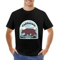 thumbnail image 1 of Vtg City Landscape Vintage T-shirt Mens Cotton Classic Crewneck Short Sleeve Tees Unisex Black M, 1 of 2