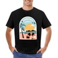 thumbnail image 1 of Vtg City Landscape Vintage T-shirt Mens Cotton Classic Crewneck Short Sleeve Tees Unisex Black XL, 1 of 2