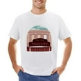 thumbnail image 1 of Vtg City Landscape Vintage T-shirt Mens Cotton Classic Crewneck Short Sleeve Tees Unisex White XS, 1 of 2