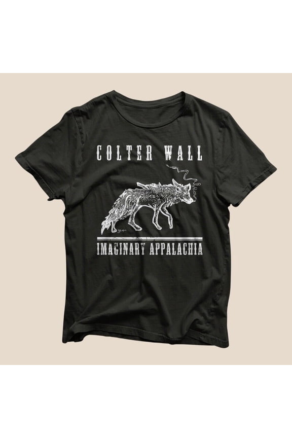 Vtg Colter Wall Shirt Classic Black Unisex Size S To 5XL