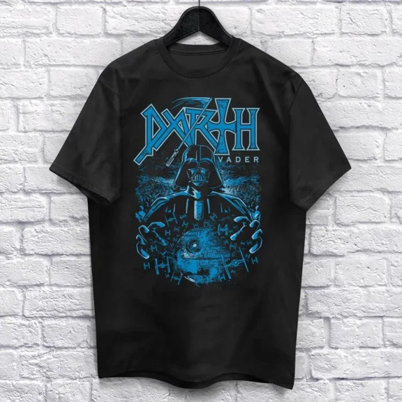 Vtg Death Music Band Heavy Cotton Black S-5XL Unisex Classic Shirt