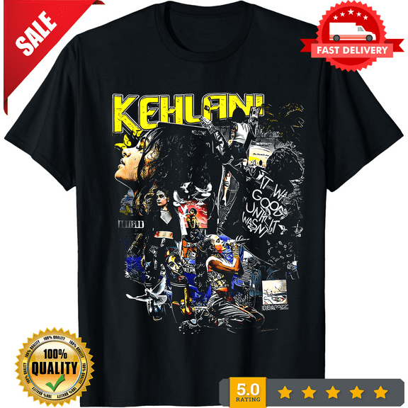 Vtg Kehlani Singer T-Shirt Black Size S-4XL CG871, LIMITED EDITION-TH66727